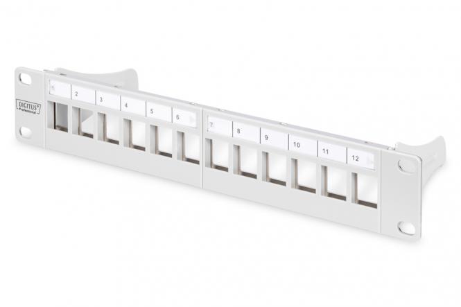 Panneau de brassage modulaire, 8 ports 