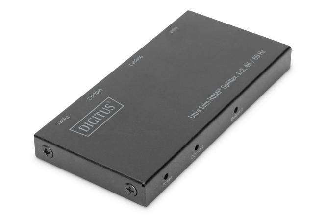Ultra Slim HDMI® Splitter, 1x2, 4K / 60Hz 