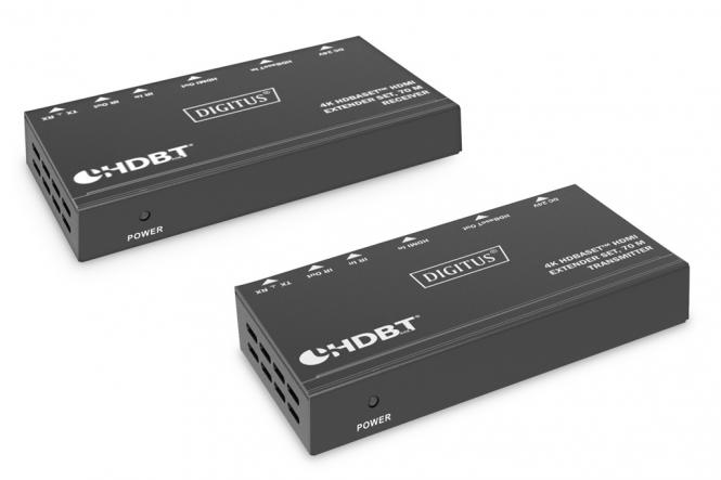 Kit d'extension HDMI 4K HDBaseT, 70m 