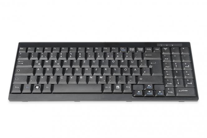 Clavier adapté pour consoles TFT, disposition allemande 