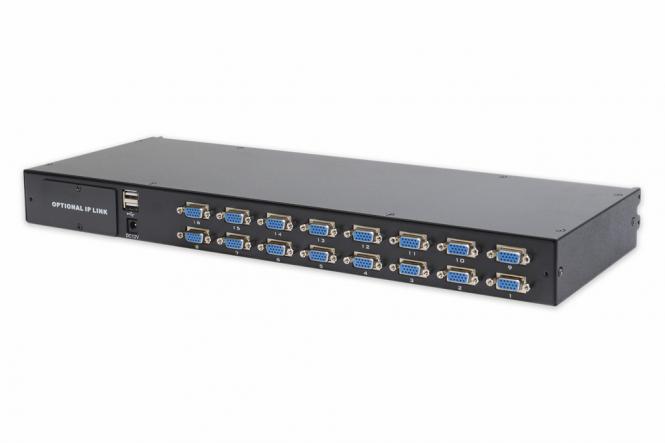 Modularer KVM-Switch, 16-Port 