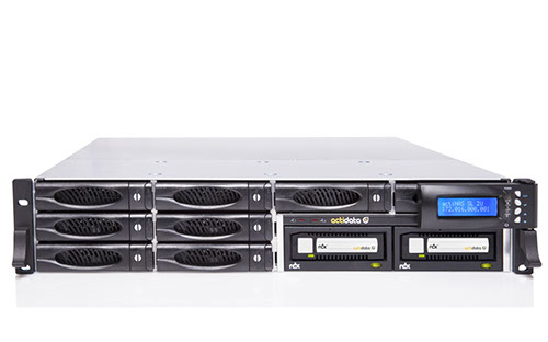 actiNAS SL 2U-8 RDX, 2 RDX Laufwerke, 8 HDD-Slots, unbestückt 