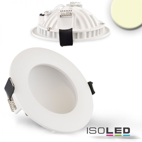 LED Downlight LUNA, weiß, indirektes Licht, warmweiß, dimmbar 