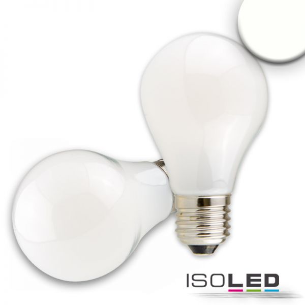 LED Birne, 7W, E27, milky, neutralweiß, dimmbar 