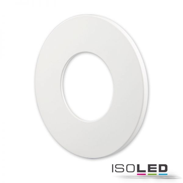 Cover Aluminium, für Einbaustrahler Sys-68, rund 