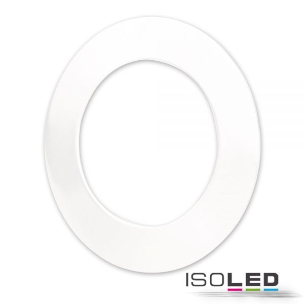 Cover Aluminium, für Einbaustrahler Sys-90, rund 