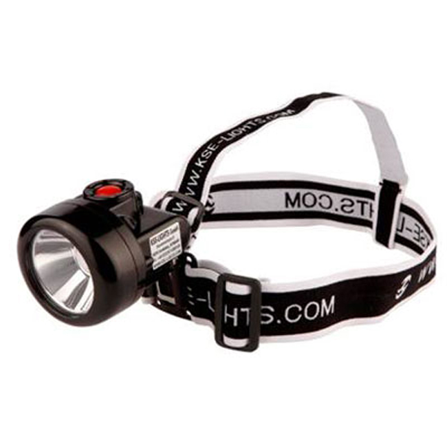 Stirnband zur Befestigung von Helmlampen 