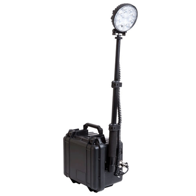 Projecteur LED mobile avec batterie, 24W 