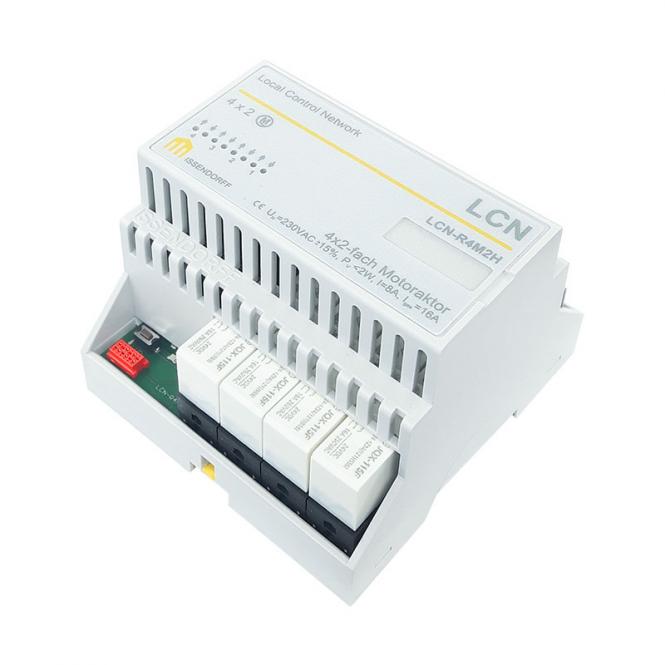 Relaismodul für 4 x 2 Jalousiemotore (230V / 8A) inkl. Versorgung 