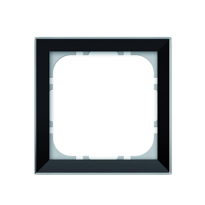 GT Rahmen, schlank, Einbau Einsatz System 55, schwarz 