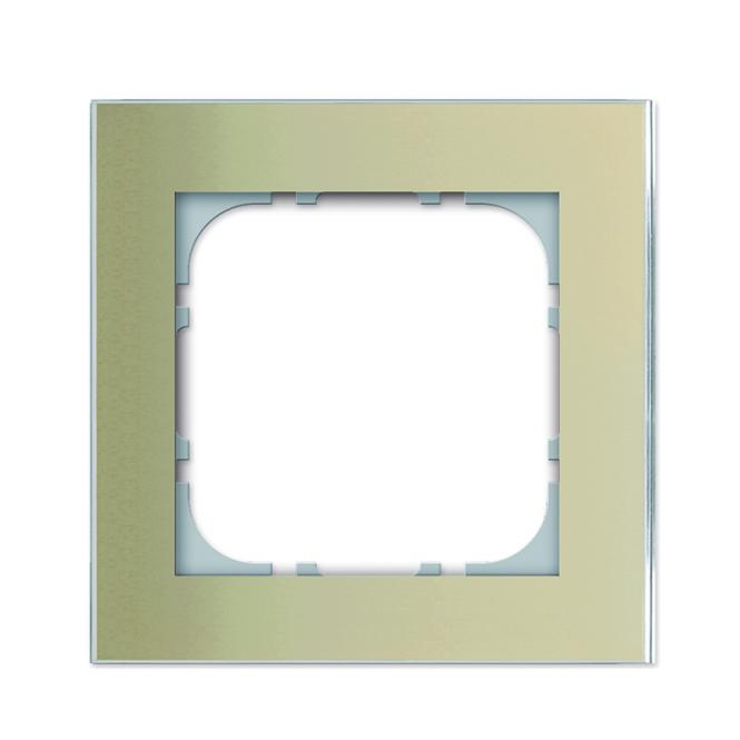 GT Rahmen, Einbau Einsatz System 55, champagner 