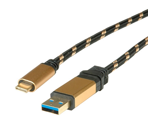 ROLINE GOLD Câble USB 3.1, A-C, ST/ST 