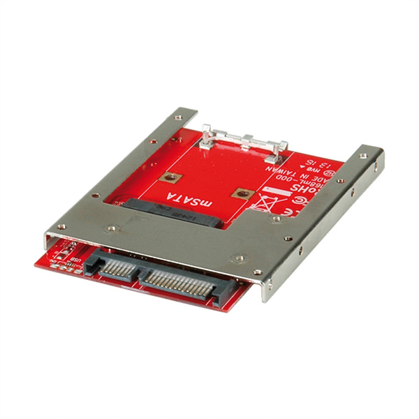 Adaptateur mSATA SSD - 2.5 SATA 22pins 