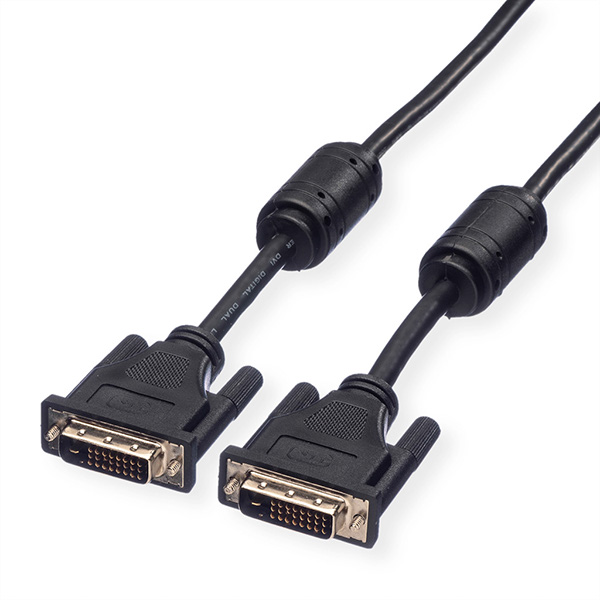 Câble DVI pour écran, M-M, (24+1) dual link, 7,5m 