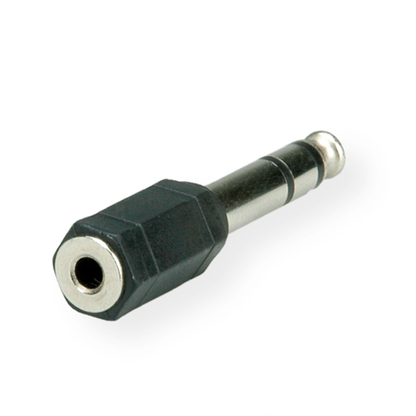 Stereo Adapter, 6,35mm Stecker zu 3,5mm Buchse 