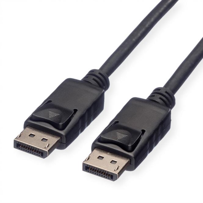 DisplayPort Kabel, DP ST - ST, schwarz, 1m 
