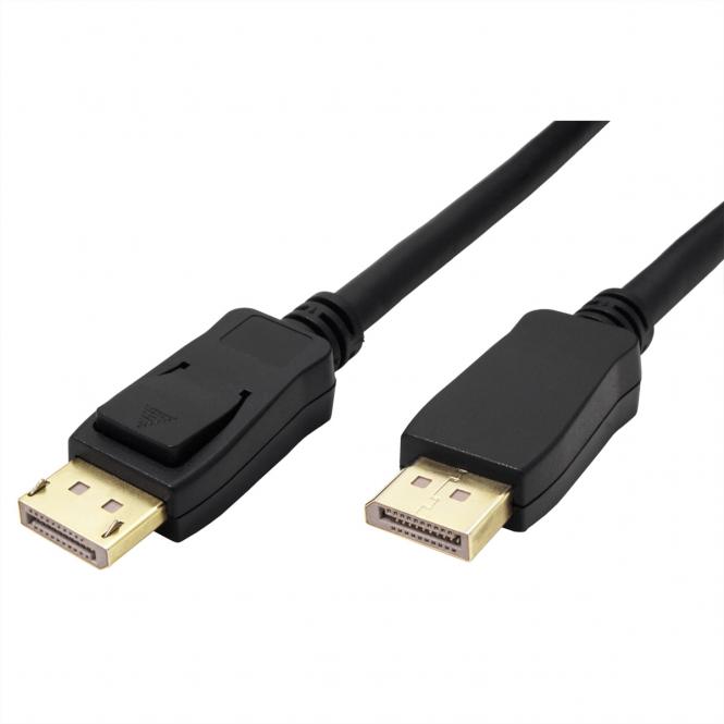 Câble DisplayPort GREEN v2.1, 16K@60Hz, 80Gbit/s, UHBR20, DP ST - ST, noir, 3m 
