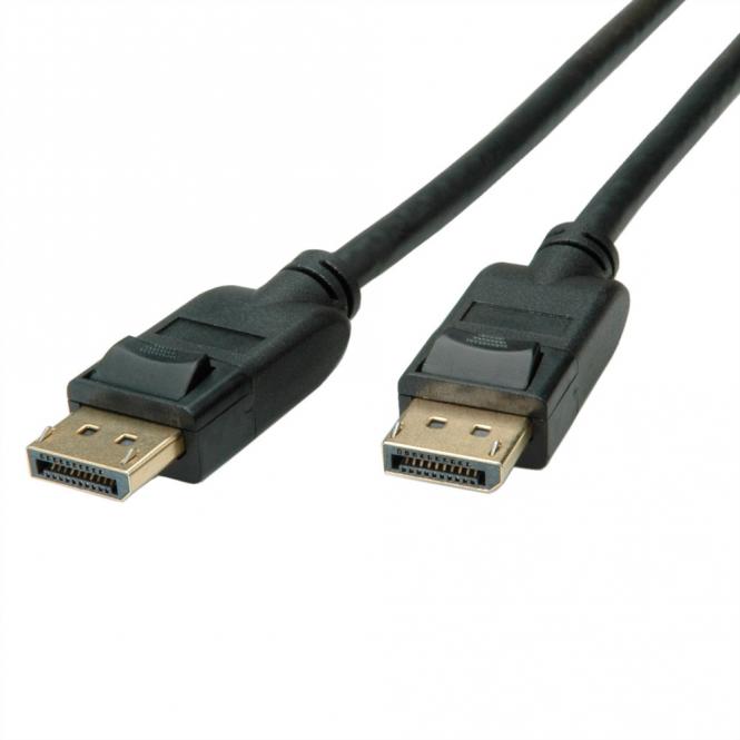 RM DisplayPort Kabel, v1.4, DP ST, ST, schwarz, 2m 