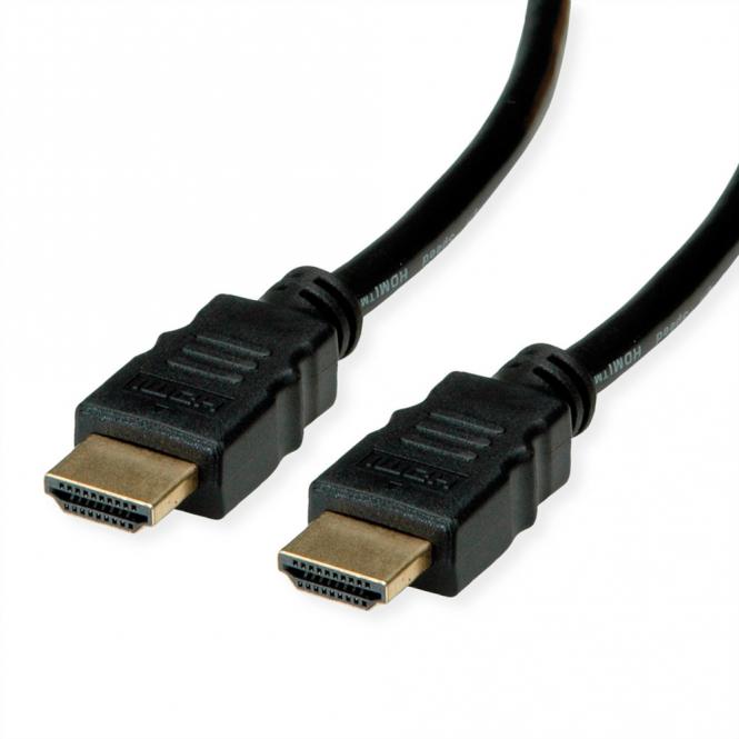 RM 8K HDMI Ultra HD Kabel mit Ethernet, ST/ST, schwarz, 1m 