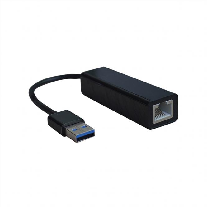 USB 3.1 Gen 1 zu Gigabit Ethernet Konverter, schwarz 
