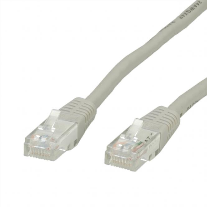 Câble de raccordement UTP, Cat. 6 (classe E), beige, 0,5m 