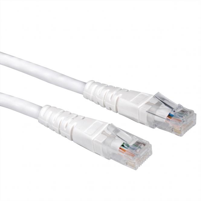 Câble de raccordement UTP, Cat. 6 (classe E), blanc, 5m 