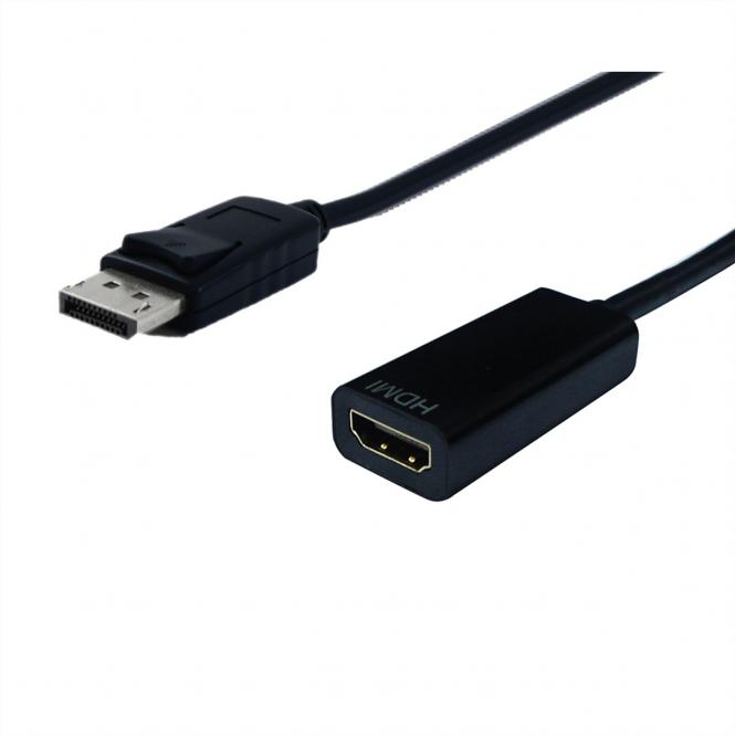 DisplayPort-HDMI Adapter, v1.2, DP Stecker-HDMI Buchse 