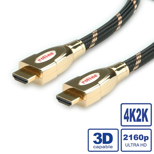 HDMI Ultra HD Kabel, mit Ethernet, Stecker/Stecker 