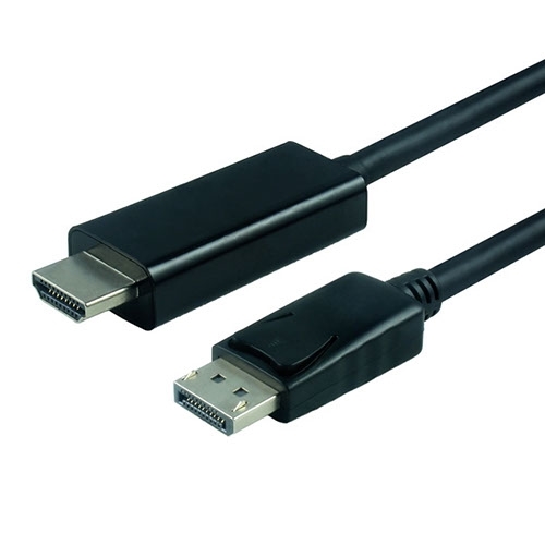 DisplayPort Cable, DP à UHDTV, homme/mâle, noir 