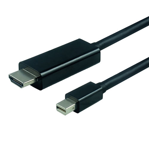 Câble Mini DisplayPort, Mini DP vers UHDTV, mâle/mâle, noir 
