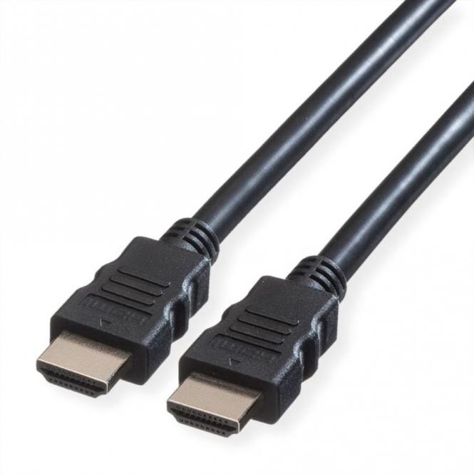 8K HDMI Ultra HD Kabel mit Ethernet, ST/ST, schwarz, 5m 