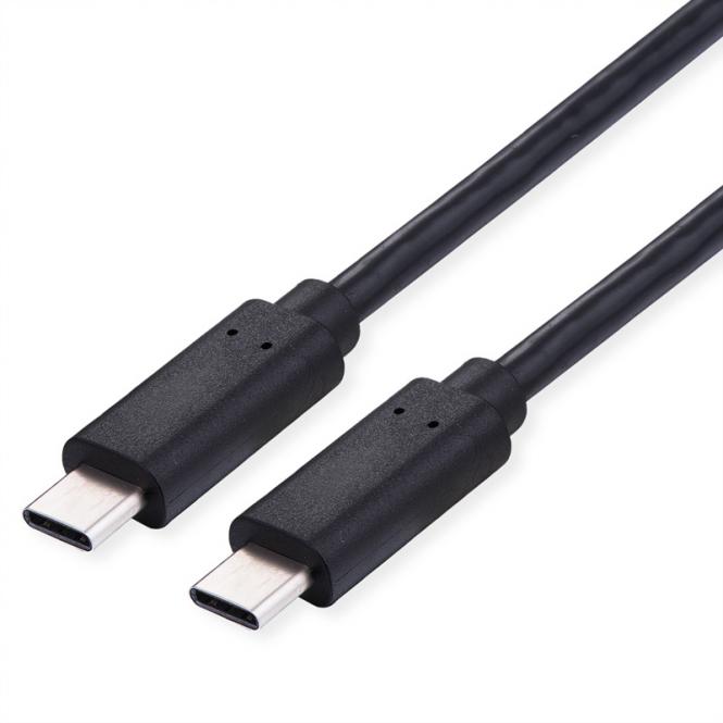 Câble USB 2.0, CC, M/M, 100W, noir, 2m 