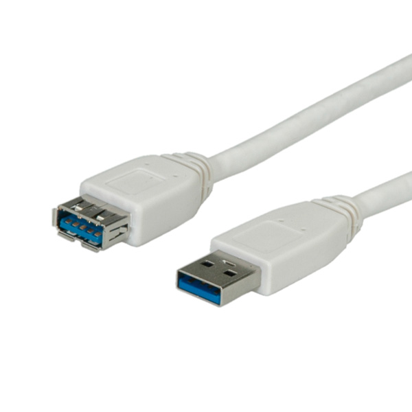 USB 3.0 Kabel,Typ A zu A, Stecker/Buchse 