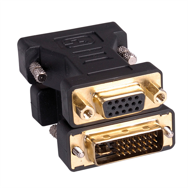 Adapter DVI zu VGA, DVI Stecker zu VGA Buchse 