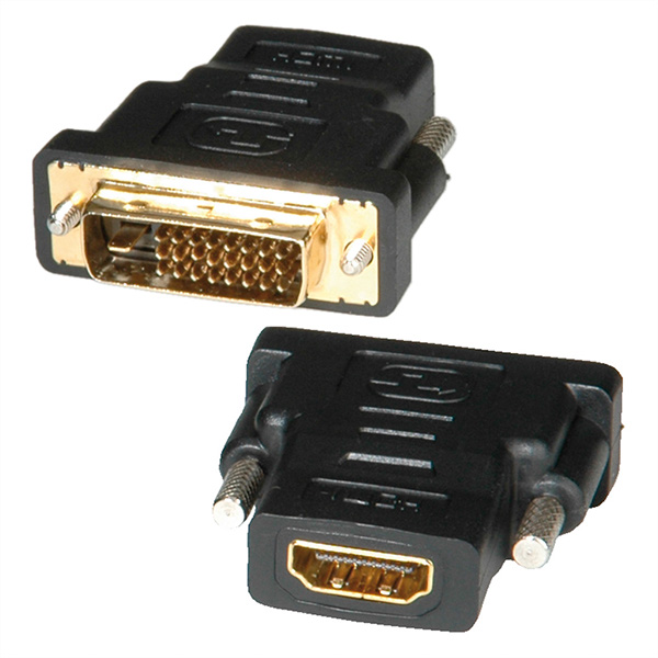 Adapter HDMI zu DVI, HDMI Buchse zu DVI-D Stecker 