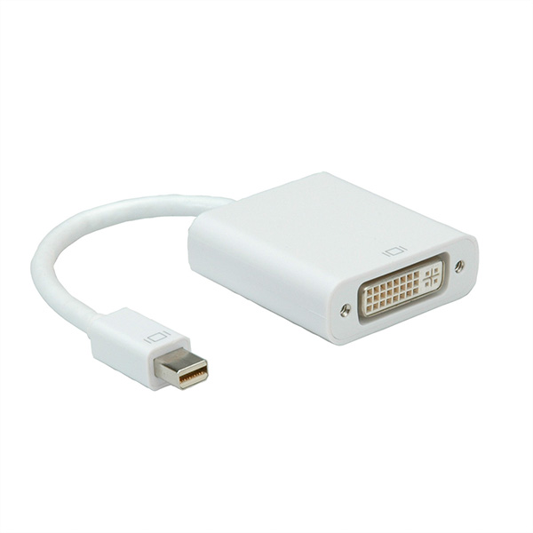 Adapter Mini DisplayPort zu DVI, Mini DP Stecker zu DVI Buchse 