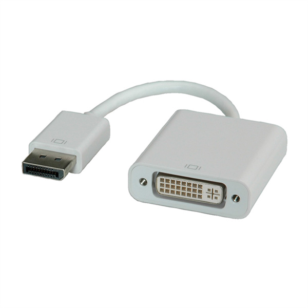 Adapter DisplayPort zu DVI, DP Stecker zu DVI Buchse 