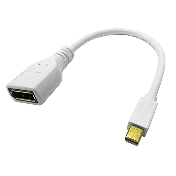 DisplayPort Kabeladapter, DP Buchse auf Mini DP Stecker 