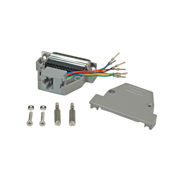 DB25mâle-RJ45 femelle 8P / 8C 8 fils 