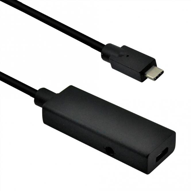 USB 3.2 Gen 2 Repeater Kabel, C-C, ST/BU, 5m 