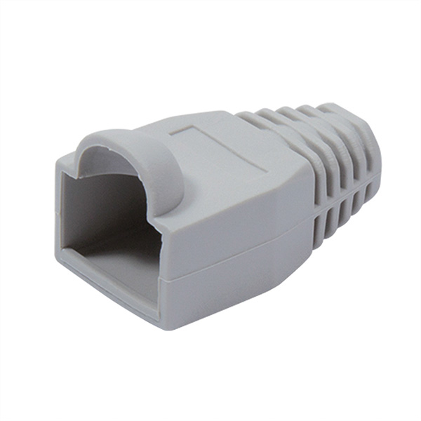 Embout anti-pliage pour RJ-45, gris, 10x 