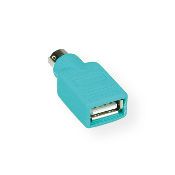 Adaptateur PS/2 - USB, vert 