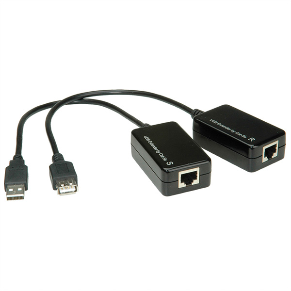 Rallonge USB 1.1 à partir de RJ45, max. 45m 