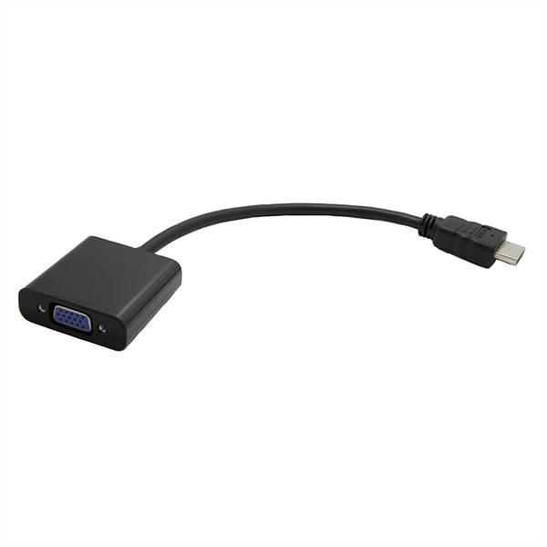 Câble adaptateur HDMI-VGA, HDMI M-VGA F 