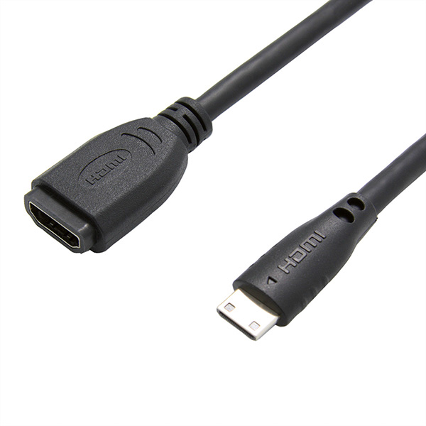 Câble adaptateur HDMI, HDMI F - HDMI Mini M 