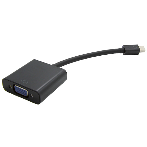 Adaptateur Mini DisplayPort-VGA, MiniDP M - VGA F 