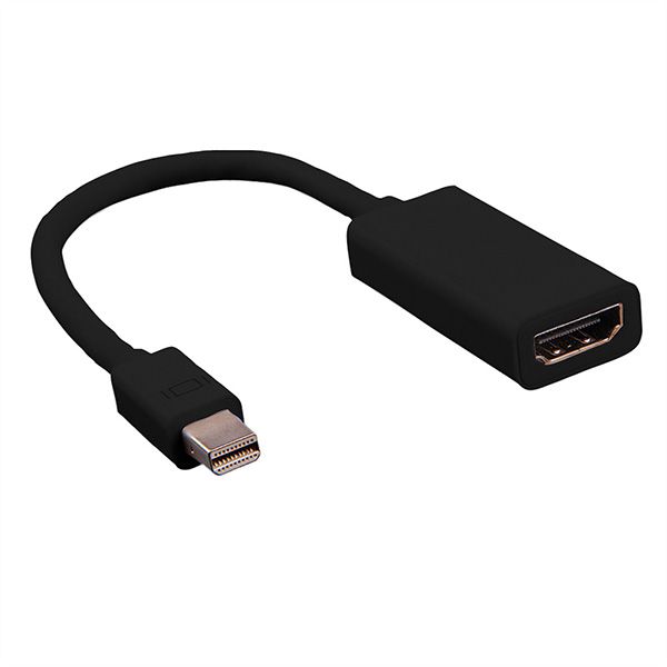Adaptateur Mini DisplayPort-HDMI, MiniDP M - HDMI F 