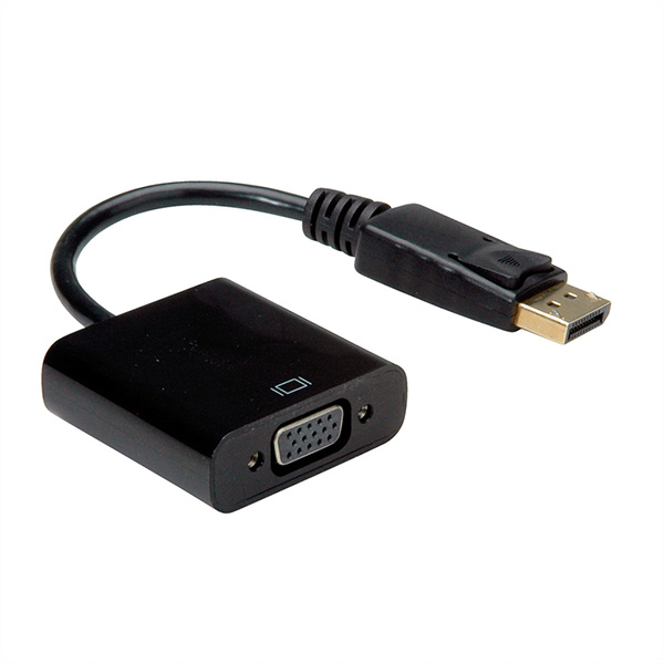 Adaptateur DisplayPort-VGA, DP M - VGA F, passif 
