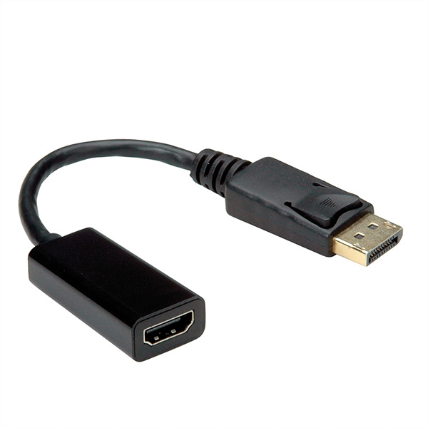 Adaptateur DisplayPort - HDMI, DP M-HDMI F 