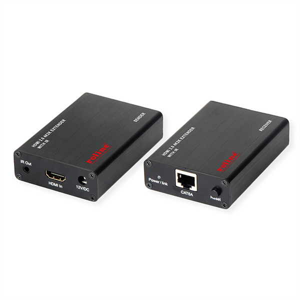 Prolongateur HDMI A/V via Cat.6A, 4K@60Hz, 30m/45m 